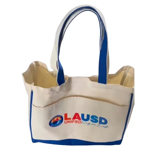 14OZ Heavy Duty Structured Canvas Tote