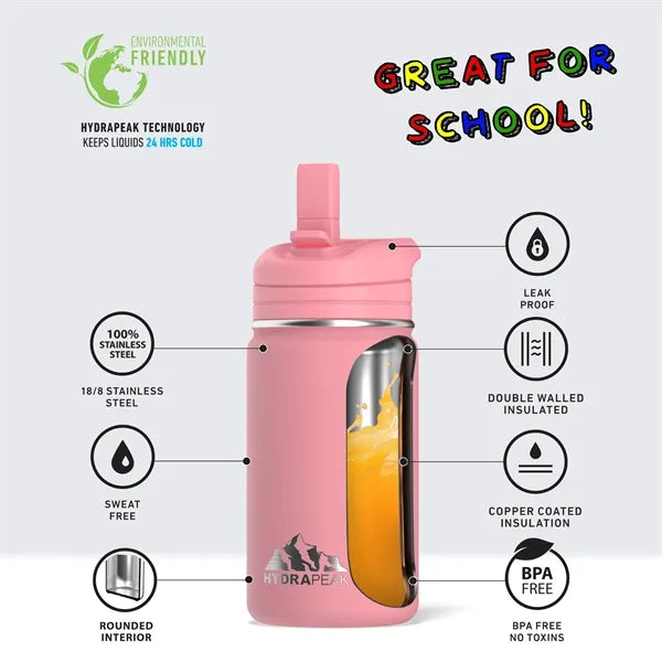 14 Oz. Kid's Stainless Steel Mini Water Bottle