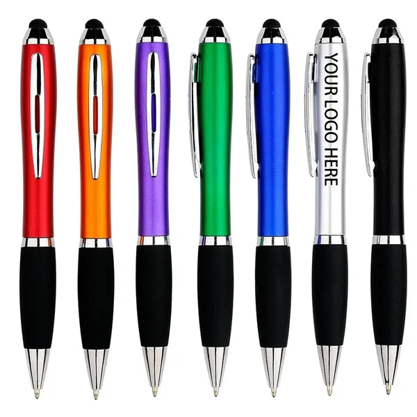 Touchscreen Ballpoint Pens Ergonomic Grip School Supplies