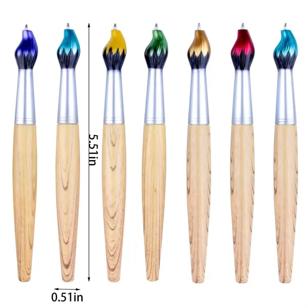 Brush Shape Ballpoint Personalized Artist Pens