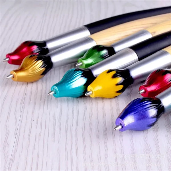 Brush Shape Ballpoint Personalized Artist Pens