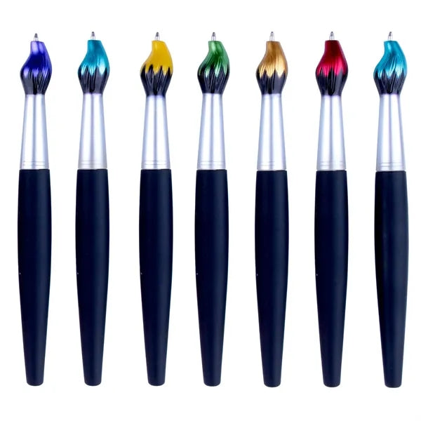 Brush Shape Ballpoint Personalized Artist Pens