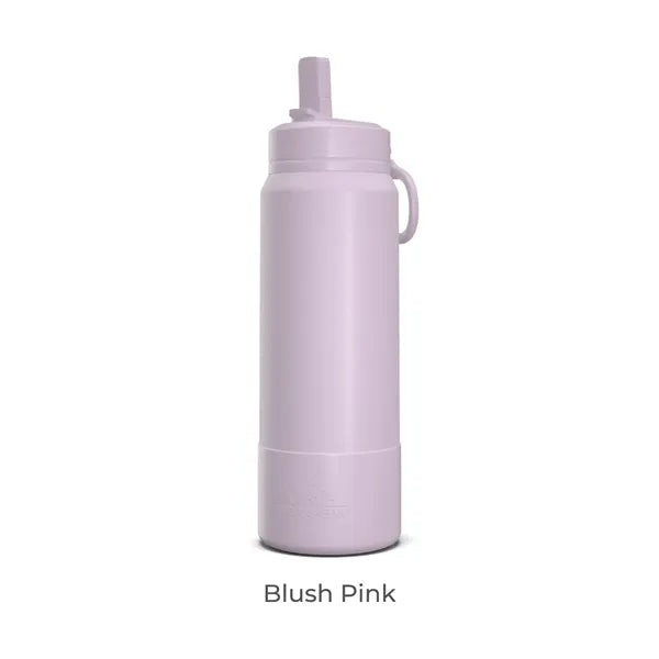 26 Oz. Sport Boot Insulated Water Bottle w/Straw Lid