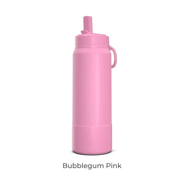 26 Oz. Sport Boot Insulated Water Bottle w/Straw Lid