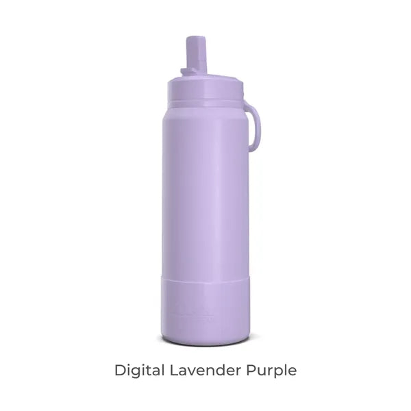 26 Oz. Sport Boot Insulated Water Bottle w/Straw Lid