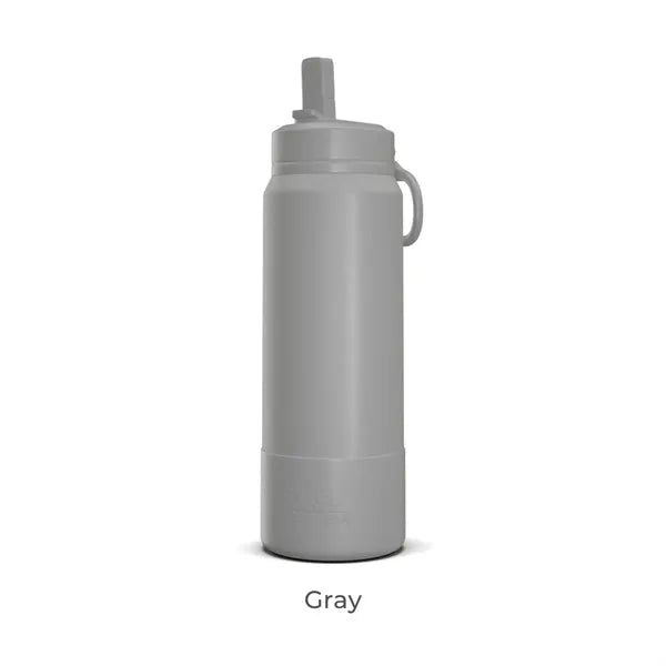 26 Oz. Sport Boot Insulated Water Bottle w/Straw Lid