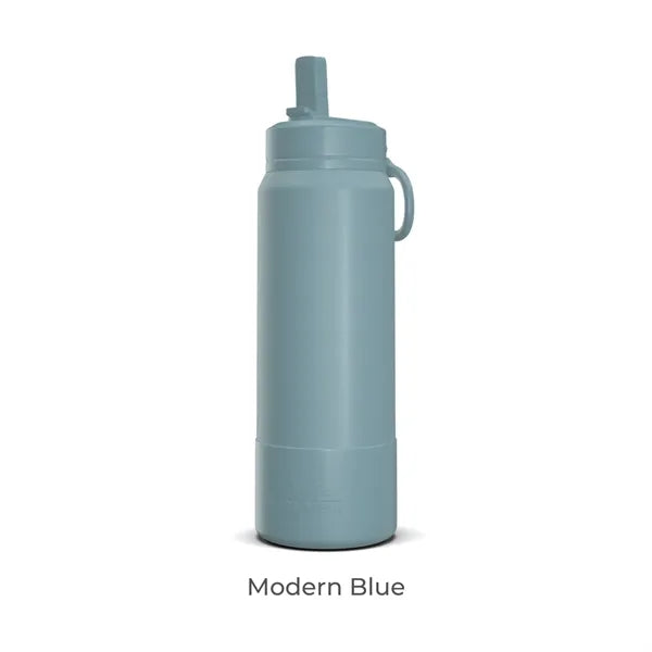 26 Oz. Sport Boot Insulated Water Bottle w/Straw Lid