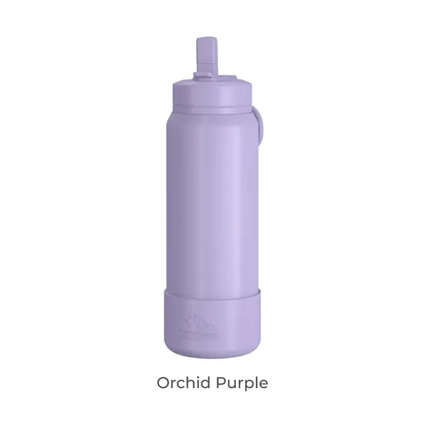 26 Oz. Sport Boot Insulated Water Bottle w/Straw Lid