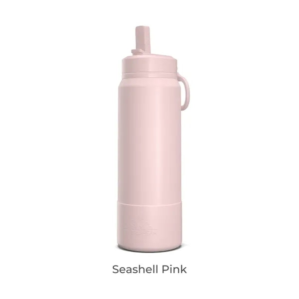 26 Oz. Sport Boot Insulated Water Bottle w/Straw Lid