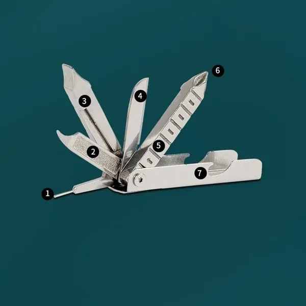 Multifunctional Card Removal Pin Keychain