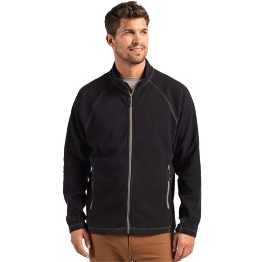 Clique Powder Recycled Fleece Mens Full Zip Jacket