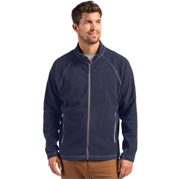 Clique Powder Recycled Fleece Mens Full Zip Jacket
