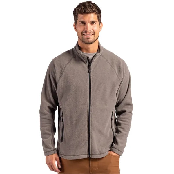 Clique Powder Recycled Fleece Mens Full Zip Jacket
