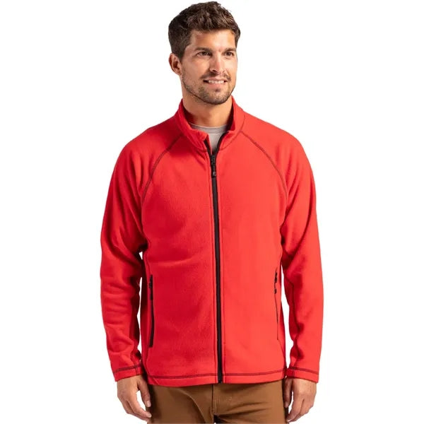 Clique Powder Recycled Fleece Mens Full Zip Jacket