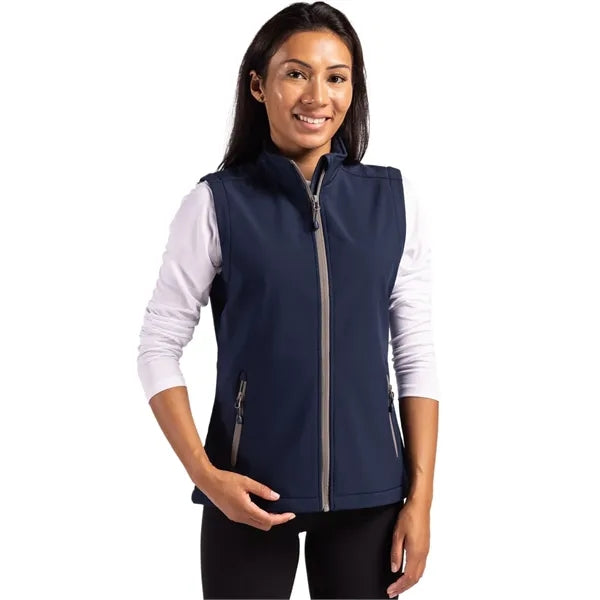 Clique Tempo Recycled Stretch Softshell Womens Full Zip Vest