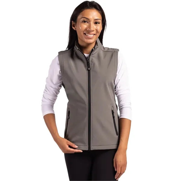Clique Tempo Recycled Stretch Softshell Womens Full Zip Vest