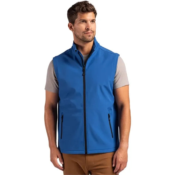 Clique Tempo Recycled Stretch Softshell Mens Full Zip Vest