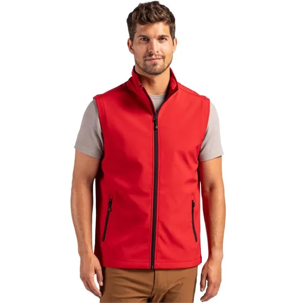 Clique Tempo Recycled Stretch Softshell Mens Full Zip Vest