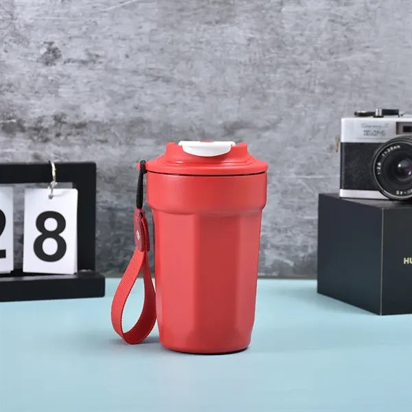 15 OZ Stainless steel portable travel thermos cup