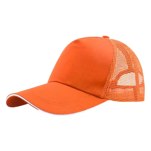 5 Panel Cotton Mesh Baseball Cap
