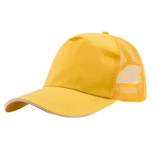 5 Panel Cotton Mesh Baseball Cap