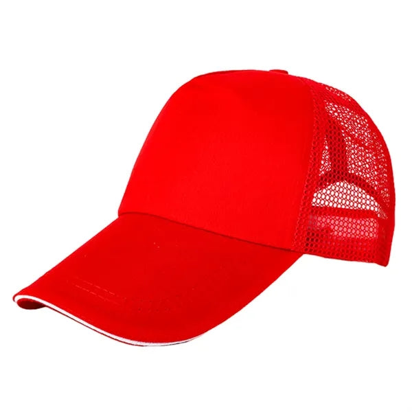 5 Panel Cotton Mesh Baseball Cap