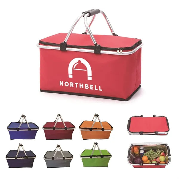 Collapsible Insulated Picnic Basket