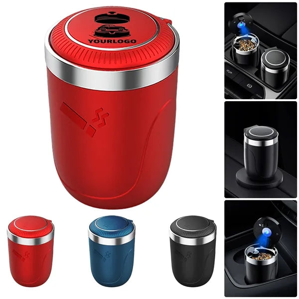 ABS Car Ashtray with LED Light