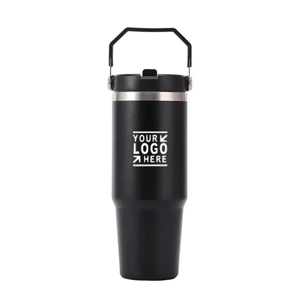 30oz Flip Straw Tumbler With Handle
