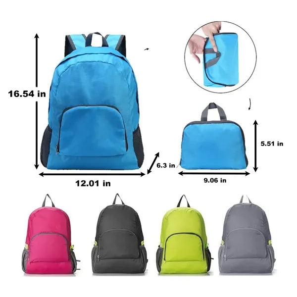 Foldable Lightweight Packeble Backpack Travel Hiking Daypack