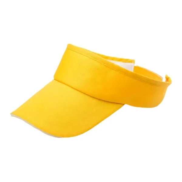Adjustable Cotton Sun Visor Cap