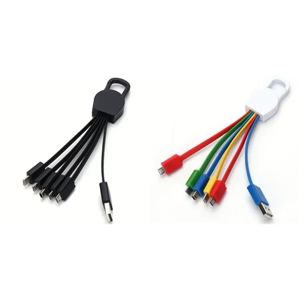 4 in 1 Carabiner USB Charging Cable