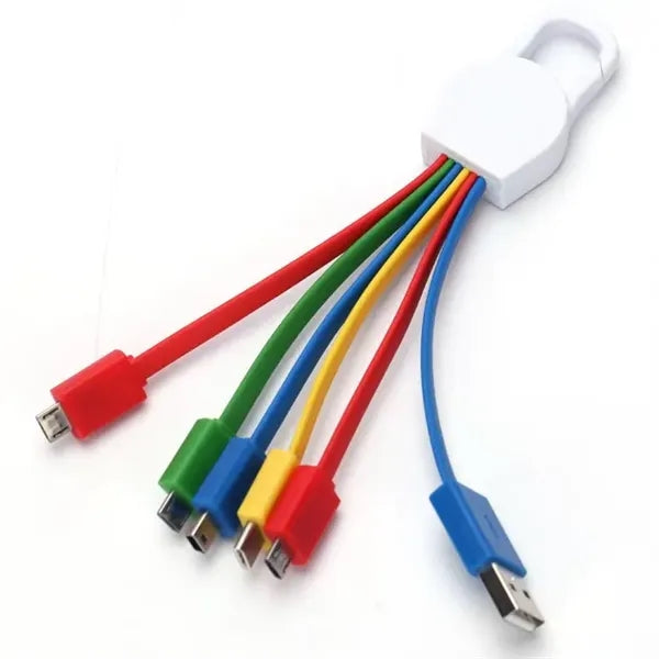 4 in 1 Carabiner USB Charging Cable