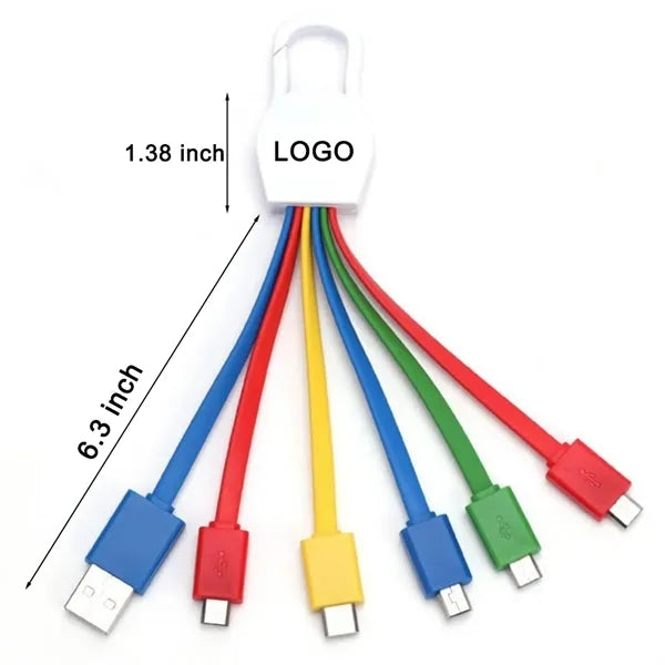 4 in 1 Carabiner USB Charging Cable