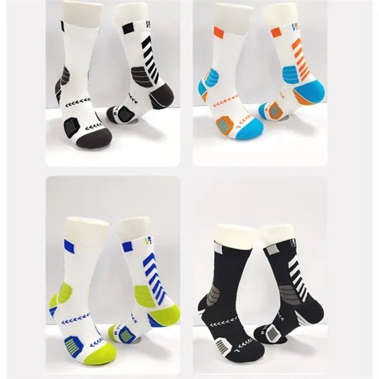 Combed Cotton Custom Athletic Woven Socks