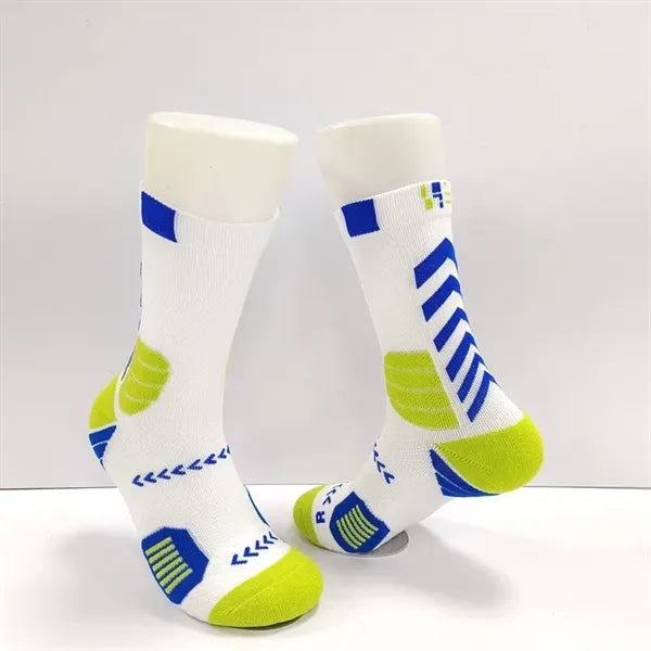 Combed Cotton Custom Athletic Woven Socks