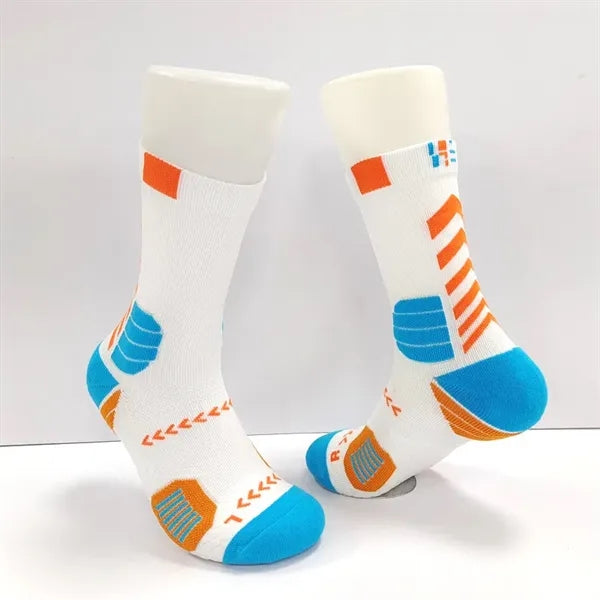 Combed Cotton Custom Athletic Woven Socks