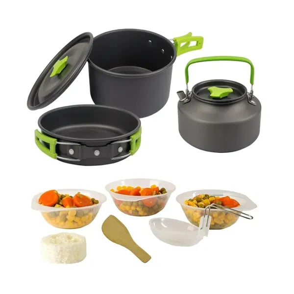 Camping Cookware Stove Set