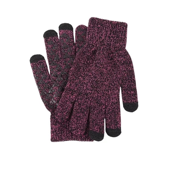 Warm Adult Touchscreen Gloves - Full Color
