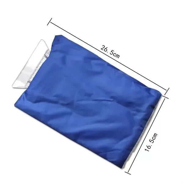 Snow shovel with gloves