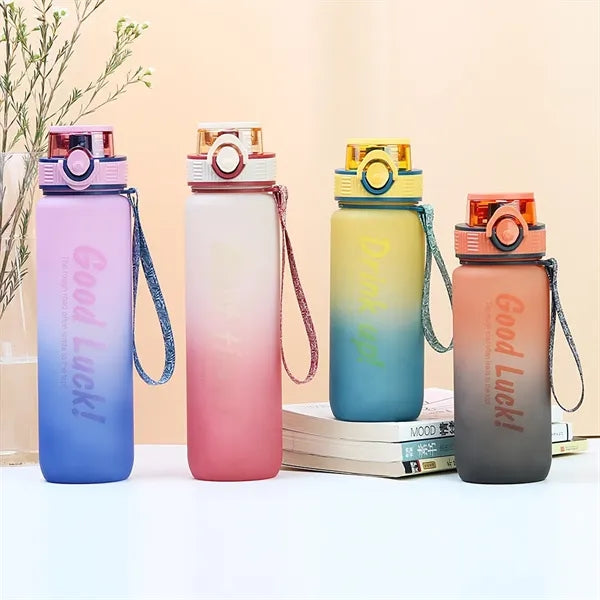 Portable outdoor plastic cup sports water bottle travel mug