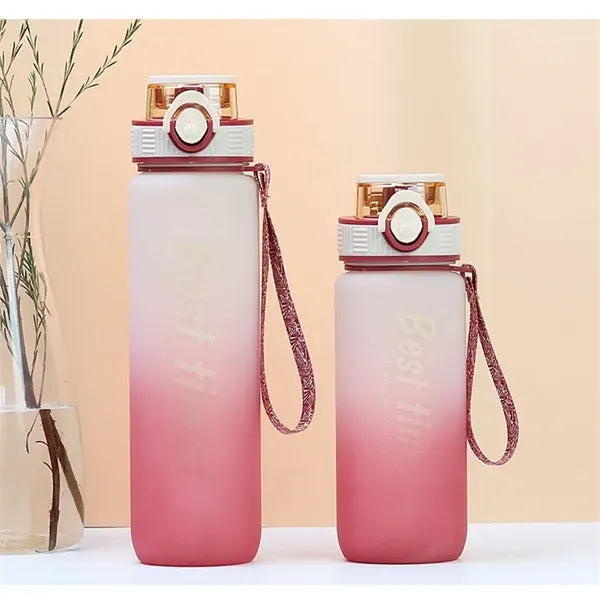 Portable outdoor plastic cup sports water bottle travel mug