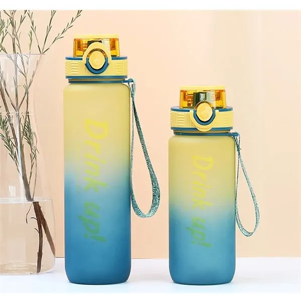 Portable outdoor plastic cup sports water bottle travel mug