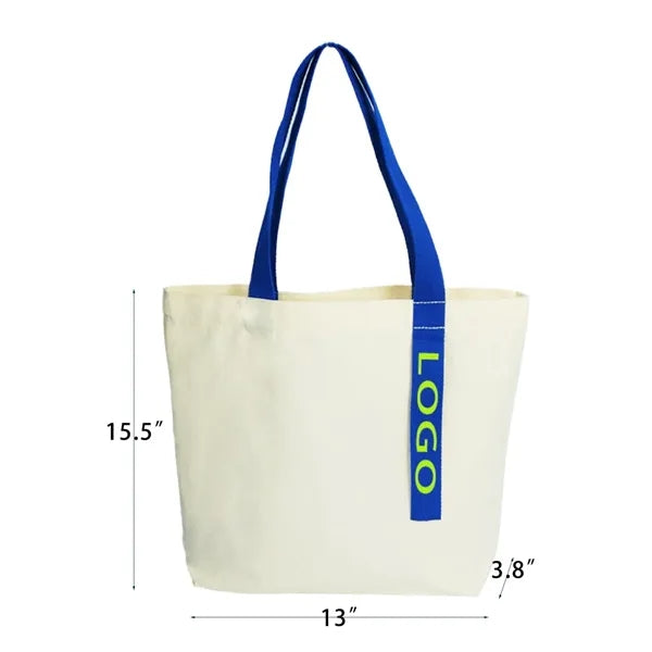 Canvas Bag with Logo Strap