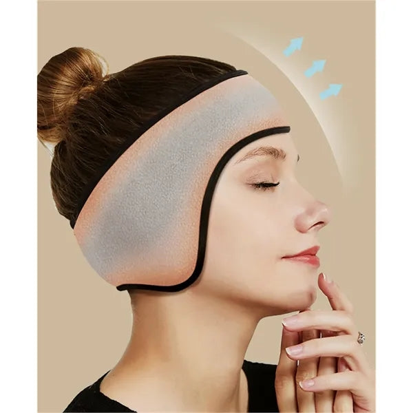 Cozy Fleece Ear Warmer Headband Windproof Sports Earmuffs