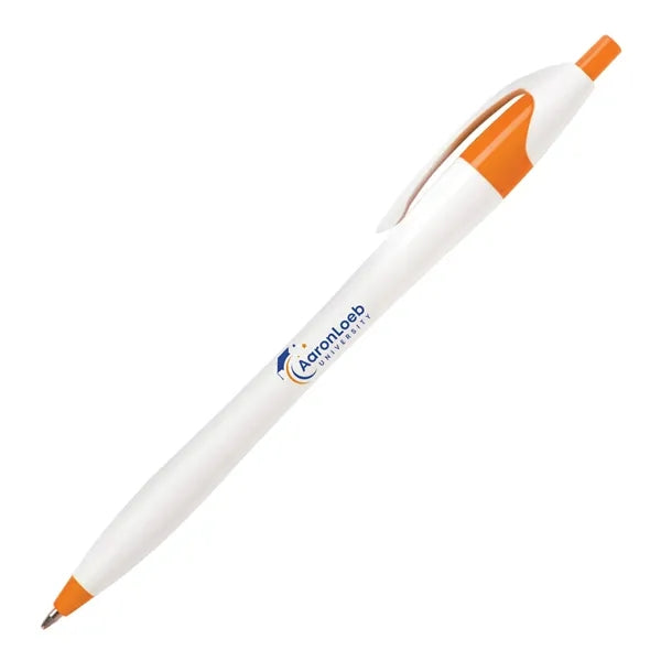 Plastic Retractable Ballpoint Pens w/ Easy Grip