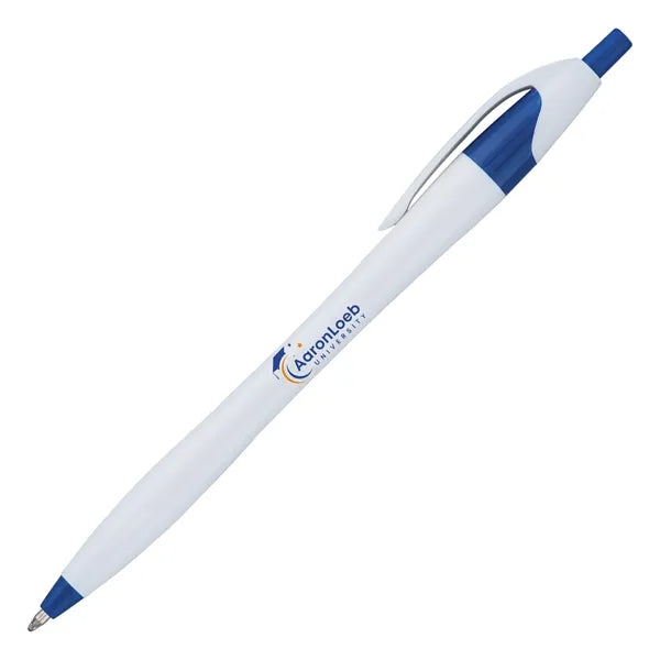 Plastic Retractable Ballpoint Pens w/ Easy Grip