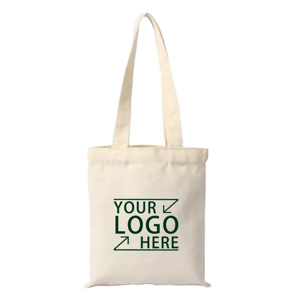 12 oz. Flat Cotton Natural Economy Tote