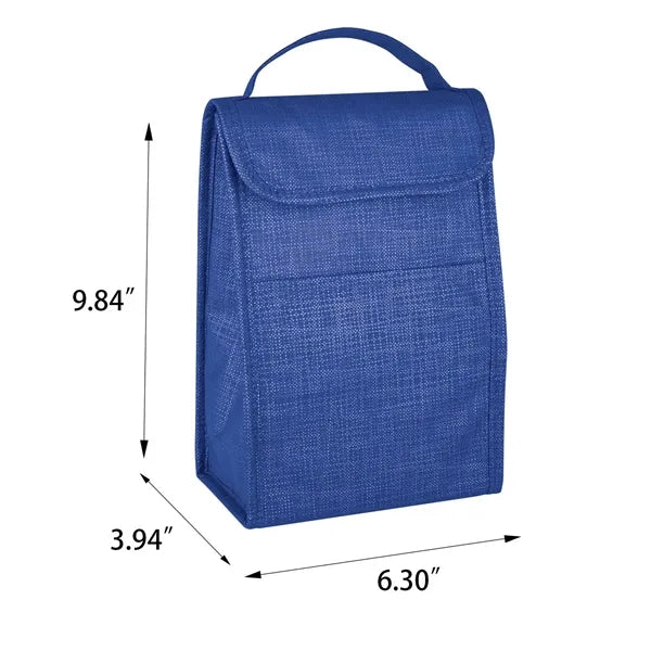 Crosshatched Lunch Sack Cooler