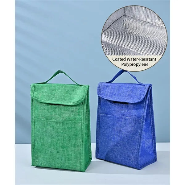 Crosshatched Lunch Sack Cooler